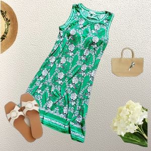 Max Studio Floral Sleeveless Shirtdress Size XS